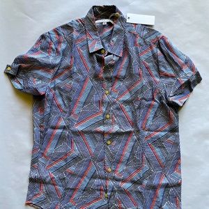 New men’s Parke & Ronen short sleeve button down